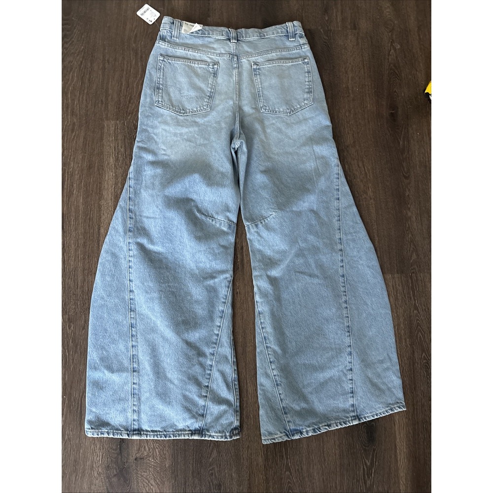 We The Free People FP Eden High Slouchy Flare Jeans 28 Fast Forward NEW $148 - Picture 10 of 11